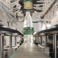 Grande fabricante de túnel de encolhimento a vapor + gerador de vapor para a etiqueta de manga contundente em garrafas de estimação/vidro
